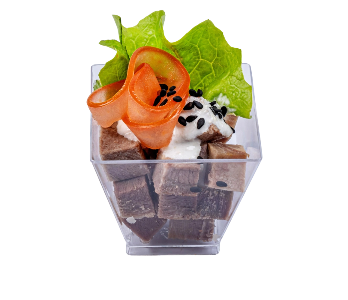 Язик з вешковим соусом 2 шт.