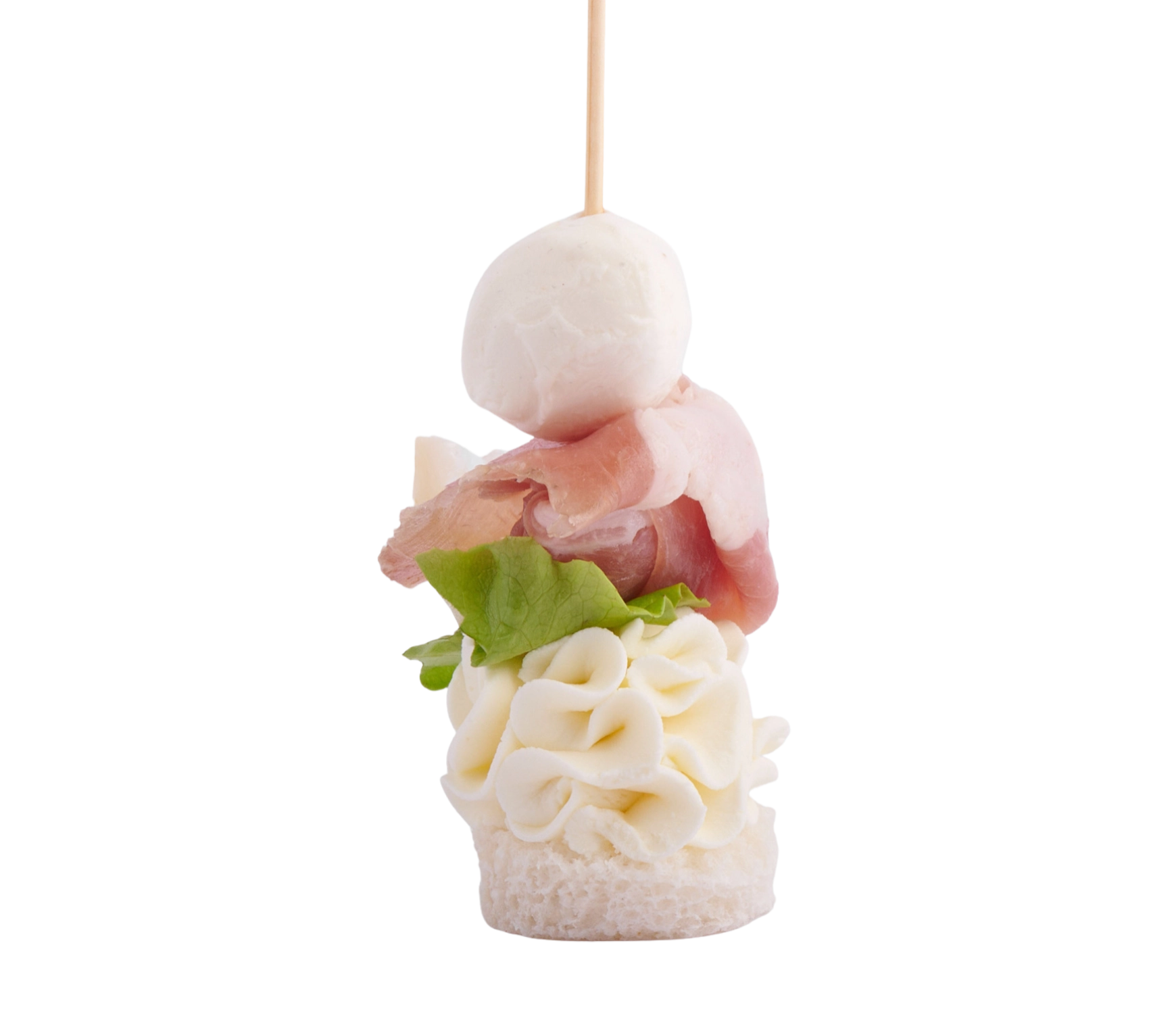 Канапе на шпажці з прошуто 2 шт.