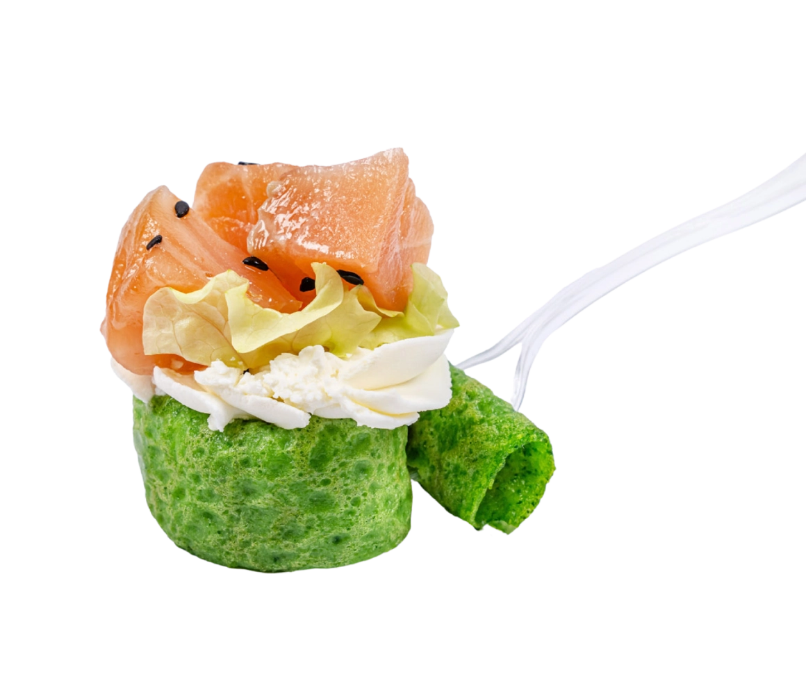 Рулетик Mamma Mia з лососем 2 шт.