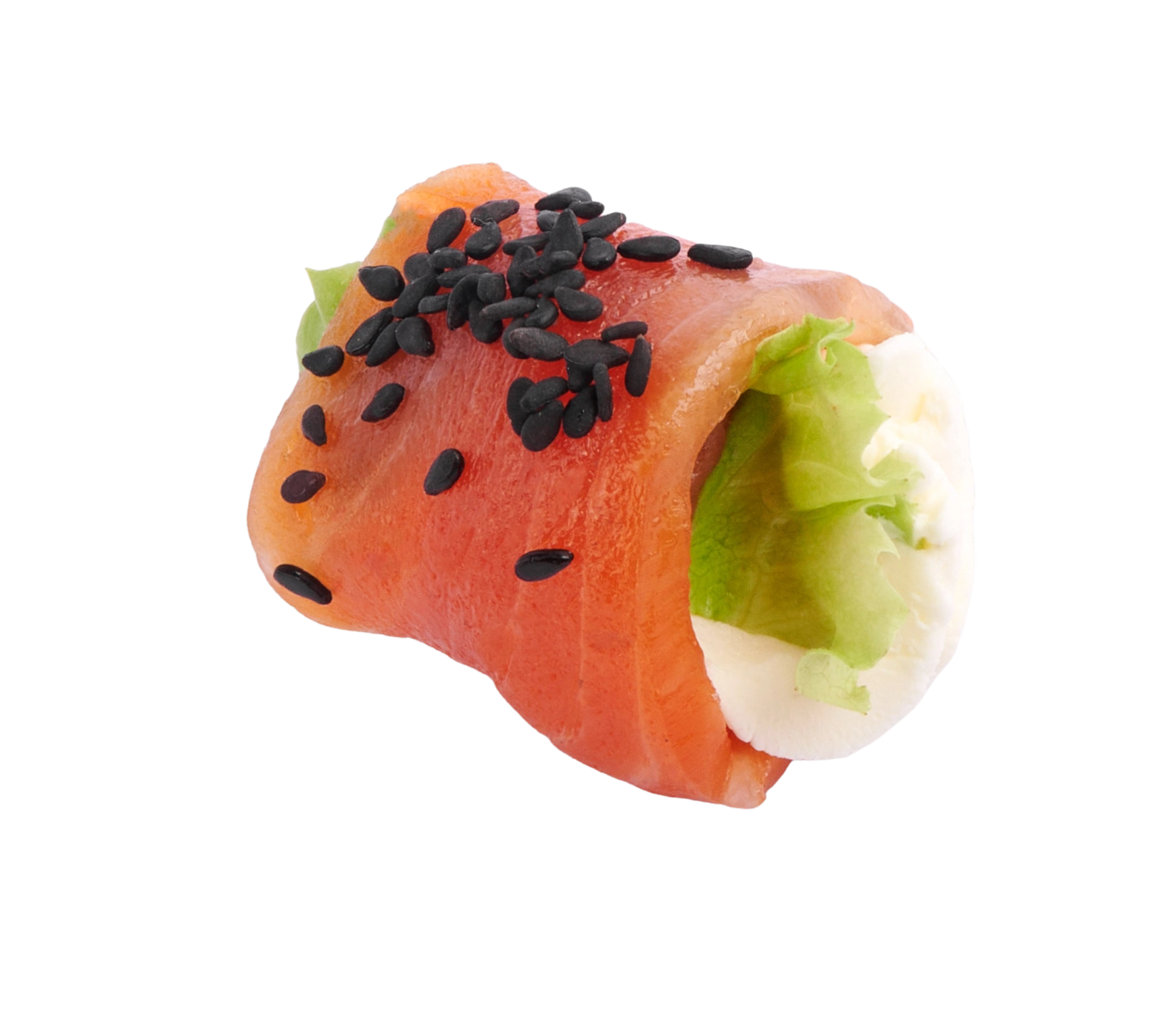 Крутон з сьомги та м'якого сиру 2 шт.