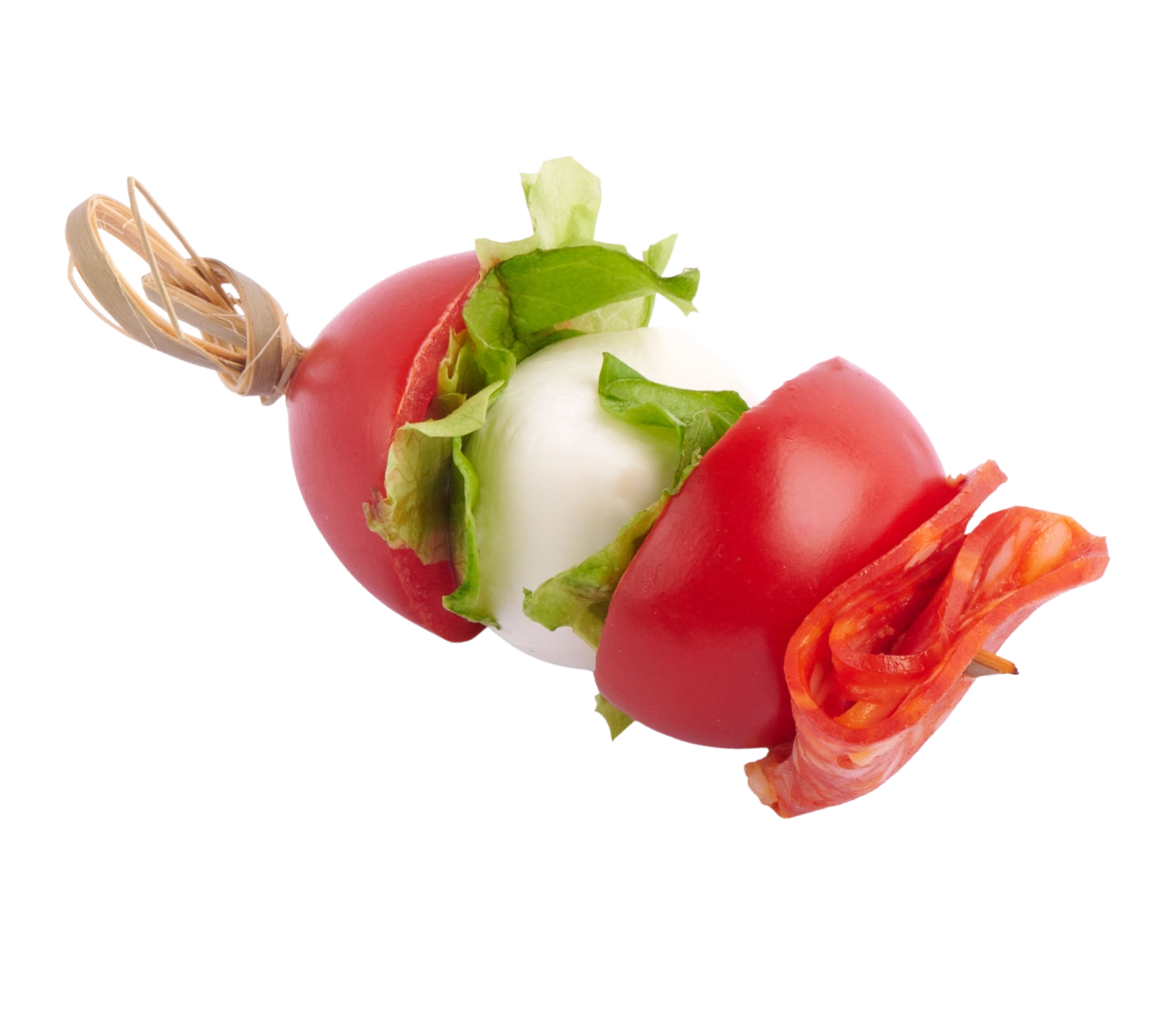 Шпажка Капрезе з салямі 2 шт.